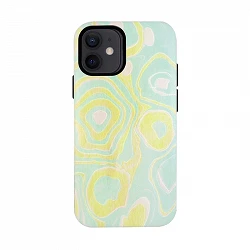 Funda Gel Doble capa para iPhone 12 Pro Max - Forma Amarilla