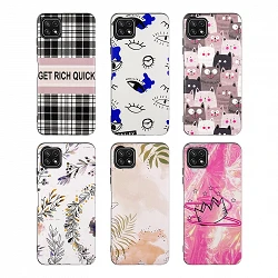 Coque Gel double couche pour Samsung Galaxy A22-4G - 6-Drawings