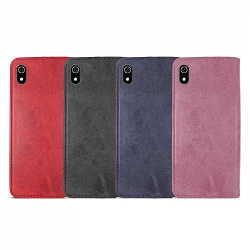 Funda Tapa con Tarjetero Xiaomi Redmi 7A Polipiel - 4 Colores