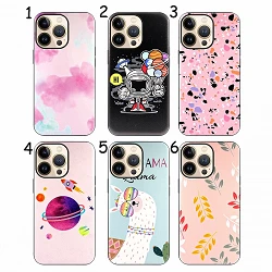 Coque Gel double couche pour iPhone 13 Pro - 6-Drawings V2
