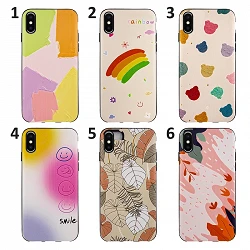 Coque Gel double couche pour iPhone X/XS - 6-Drawings