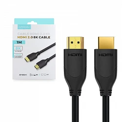 Câble HDMI Or 8K Ultra Haute Définition 1 Mètre APOKIN