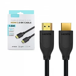 Câble HDMI Or 8K Ultra Haute Définition 1,5 Mètre APOKIN