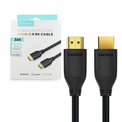 Câble HDMI Or 8K Ultra Haute Définition 3 Mètres APOKIN
