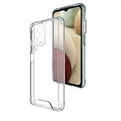 Coque transparente en acrylique rigide Samsung Galaxy A12 5G Case Space