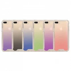 Valise antigolpe dégradée pour iphone 7/8 Plus 6-Colors