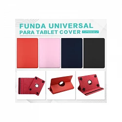 Funda Tablet Giratoria Plegable 9-10" Universal 4 Colores