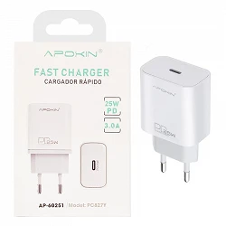 Chargeur rapide 25w Type-C PD 3A