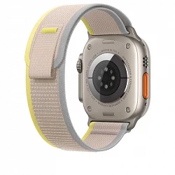Bracelet WIWU Trail Loop pour Apple Watch 42/44/45/49mm Gris Jaune