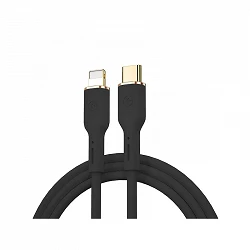 Wiwu Cable Tipo-C a Lightning YQ01 1.2M Negro