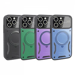 Funda Antigolpes Con Soporte iPhone 14 Pro Max en 4-Colores