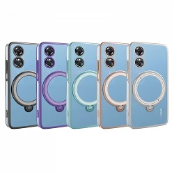 Coque L'anneau Magsafe Oppo A17 en 6 couleurs