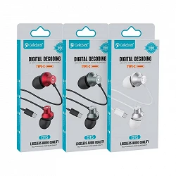 Auriculares con Micrófono Tipo-C Celebrat D15 3-Colores