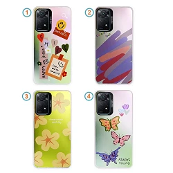 Coque en silicone avec dessins métalliques dégradés pour Xiaomi Redmi Note 12 Pro 5G