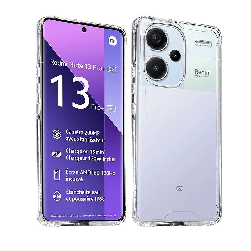 AIR* Funda Transparente Xiaomi Redmi Note 13 Pro Plus 5g Antigolpe Pre