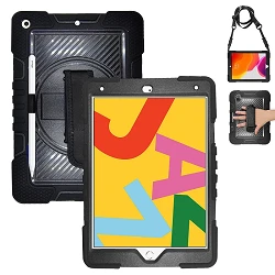 Funda para Ipad 11 Pro 2024 Con Correa y Asa y Ranura de Lapiz Anti-Golpes